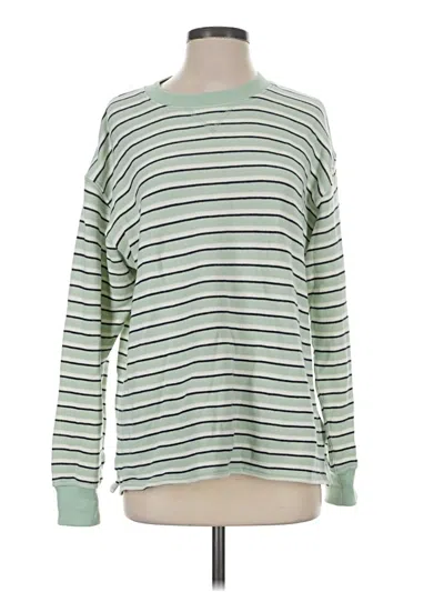 Pre-owned Jcrew Pullover Sweater In Green