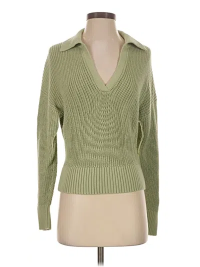 Pre-owned Jcrew Pullover Sweater In Green