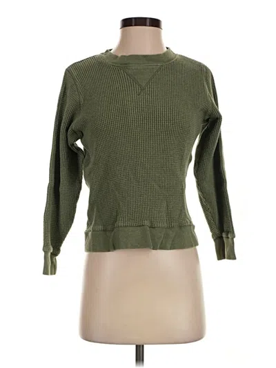 Pre-owned Jcrew Pullover Sweater In Green