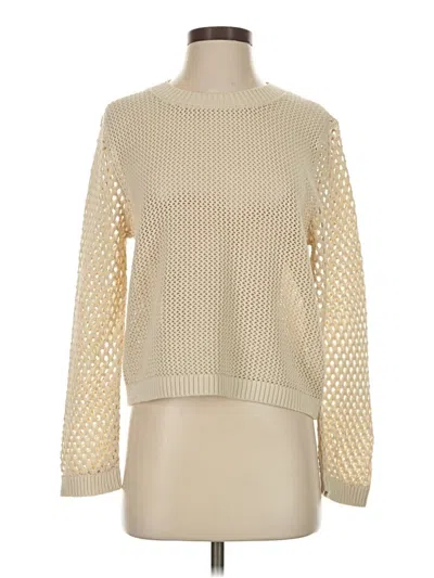 Pre-owned Jcrew Pullover Sweater In Ivory