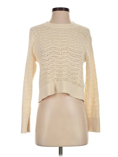 Pre-owned Jcrew Pullover Sweater In Ivory