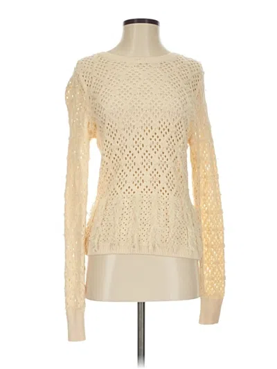 Pre-owned Jcrew Pullover Sweater In Ivory