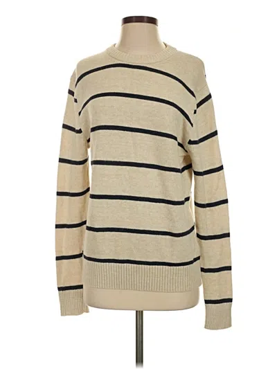 Pre-owned Jcrew Pullover Sweater In Ivory