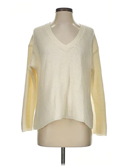 Pre-owned Jcrew Pullover Sweater In Ivory