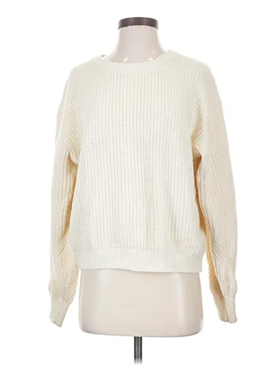 Pre-owned Jcrew Pullover Sweater In Ivory