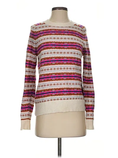 Pre-owned Jcrew Pullover Sweater In Ivory
