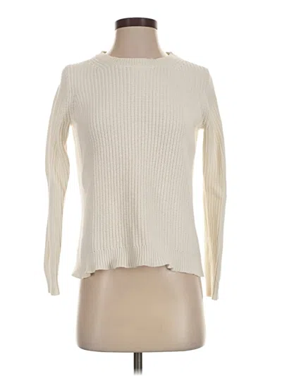 Pre-owned Jcrew Pullover Sweater In Ivory