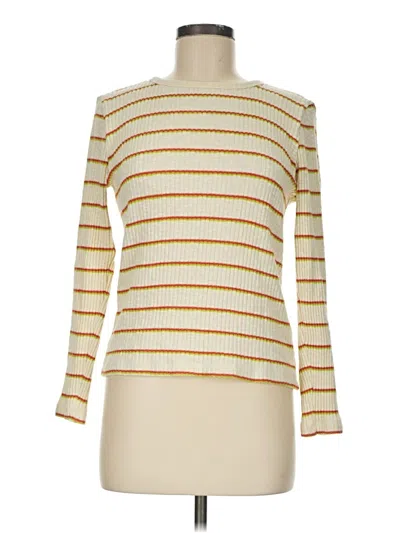 Pre-owned Jcrew Pullover Sweater In Ivory