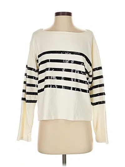 Pre-owned Jcrew Pullover Sweater In Ivory