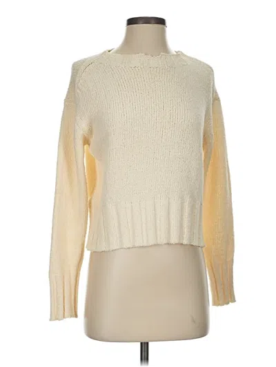 Pre-owned Jcrew Pullover Sweater In Ivory