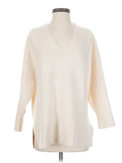Pre-owned Jcrew Pullover Sweater In Ivory