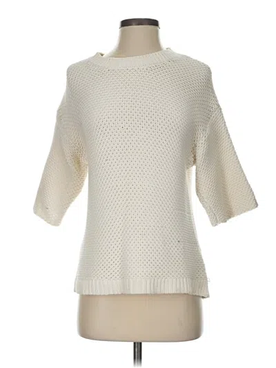 Pre-owned Jcrew Pullover Sweater In Ivory