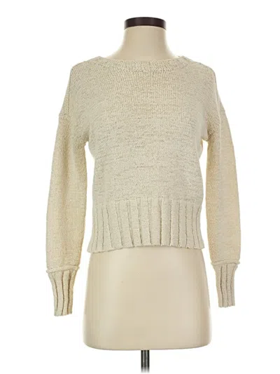 Pre-owned Jcrew Pullover Sweater In Ivory