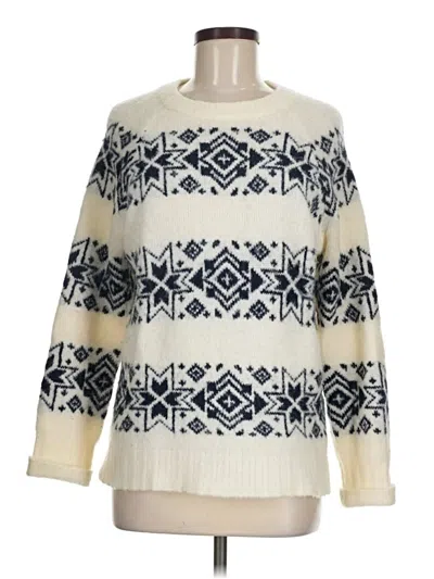 Pre-owned Jcrew Pullover Sweater In Ivory