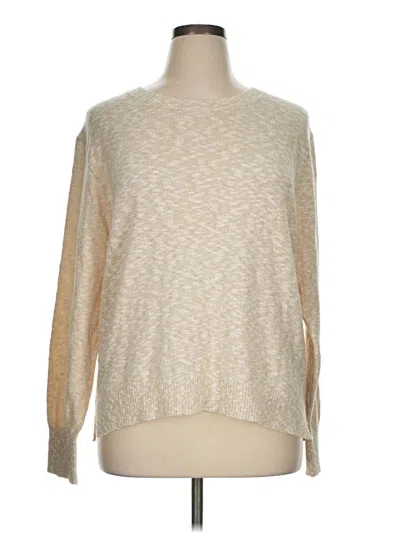 Pre-owned Jcrew Pullover Sweater In Ivory
