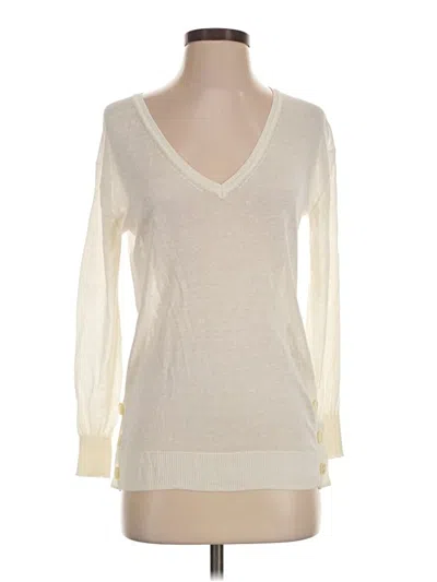 Pre-owned Jcrew Pullover Sweater In Ivory
