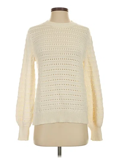 Pre-owned Jcrew Pullover Sweater In Ivory