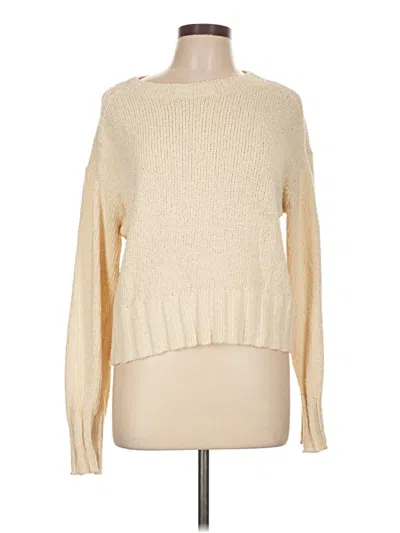 Pre-owned Jcrew Pullover Sweater In Ivory