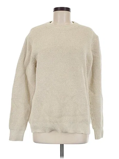 Pre-owned Jcrew Pullover Sweater In Ivory
