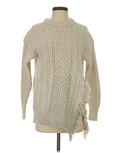 Pre-owned Jcrew Pullover Sweater In Ivory