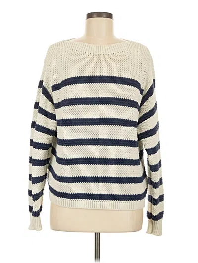 Pre-owned Jcrew Pullover Sweater In Ivory