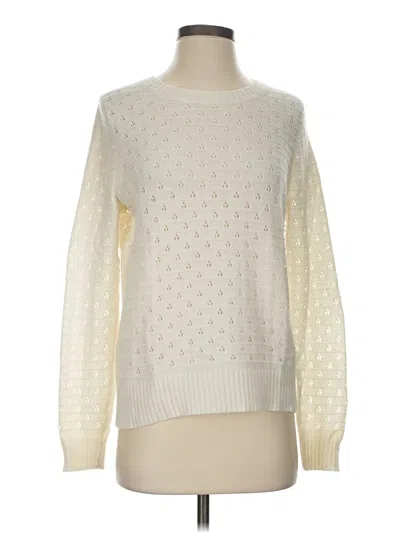 Pre-owned Jcrew Pullover Sweater In Ivory