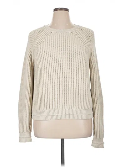 Pre-owned Jcrew Pullover Sweater In Ivory