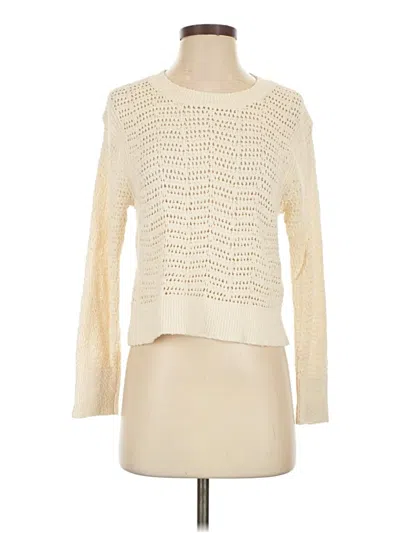 Pre-owned Jcrew Pullover Sweater In Ivory
