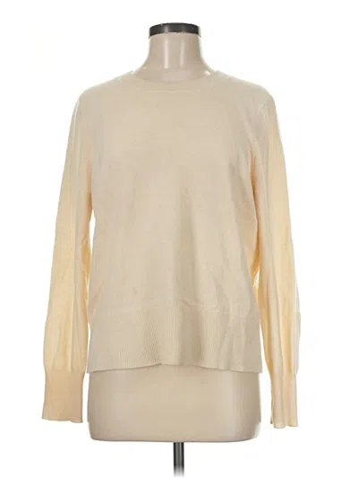 Pre-owned Jcrew Pullover Sweater In Ivory