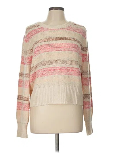 Pre-owned Jcrew Pullover Sweater In Ivory