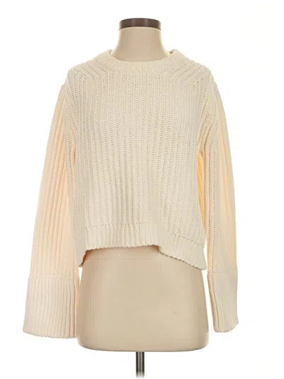 Pre-owned Jcrew Pullover Sweater In Ivory