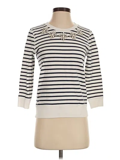 Pre-owned Jcrew Pullover Sweater In Ivory