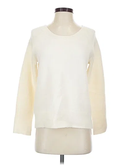 Pre-owned Jcrew Pullover Sweater In Ivory