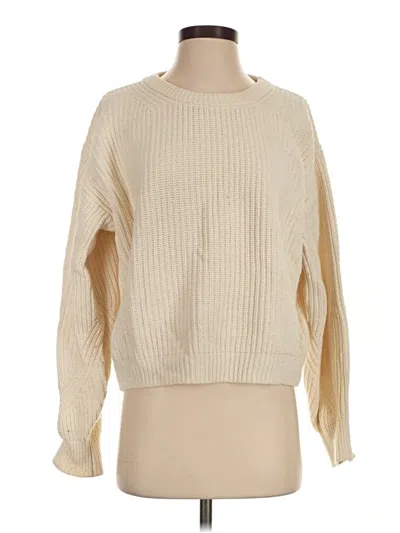 Pre-owned Jcrew Pullover Sweater In Ivory