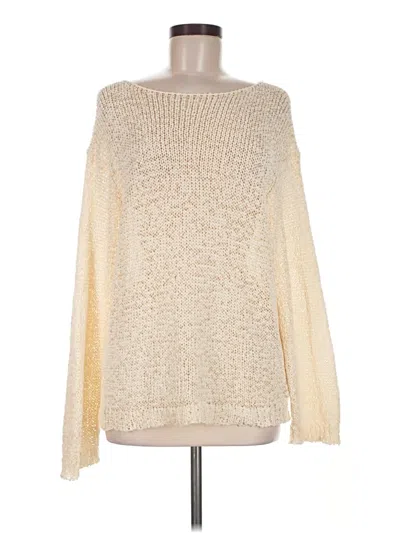 Pre-owned Jcrew Pullover Sweater In Ivory