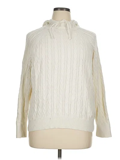 Pre-owned Jcrew Pullover Sweater In Ivory