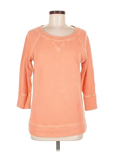 Pre-owned Jcrew Pullover Sweater In Orange