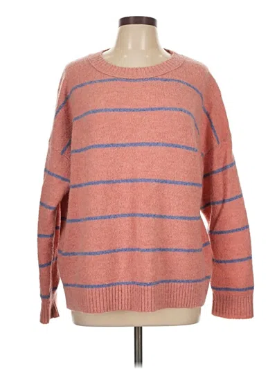 Pre-owned Jcrew Pullover Sweater In Orange