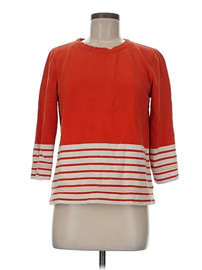 Pre-owned Jcrew Pullover Sweater In Orange