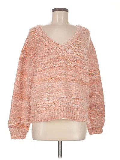 Pre-owned Jcrew Pullover Sweater In Orange