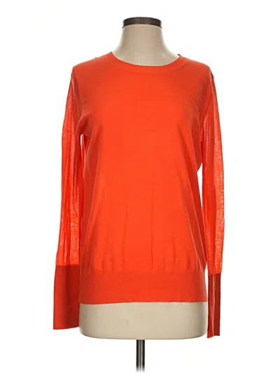 Pre-owned Jcrew Pullover Sweater In Orange