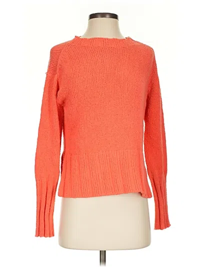 Pre-owned Jcrew Pullover Sweater In Orange