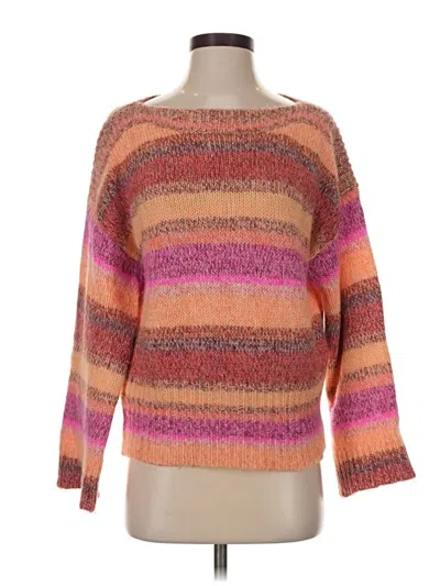 Pre-owned Jcrew Pullover Sweater In Orange
