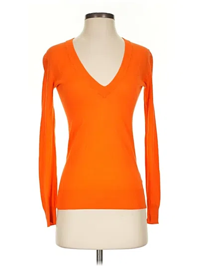 Pre-owned Jcrew Pullover Sweater In Orange