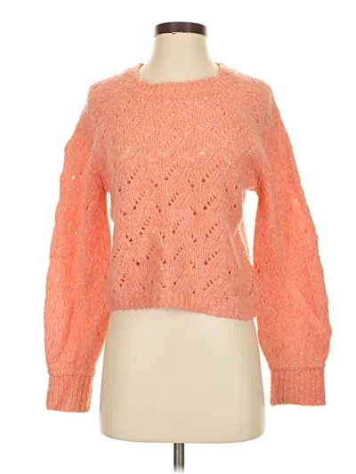 Pre-owned Jcrew Pullover Sweater In Orange