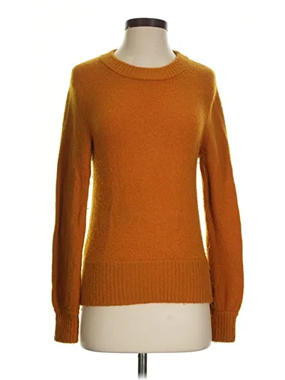 Pre-owned Jcrew Pullover Sweater In Orange