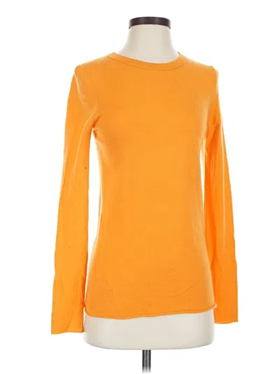 Pre-owned Jcrew Pullover Sweater In Orange