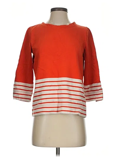 Pre-owned Jcrew Pullover Sweater In Orange