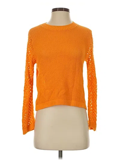 Pre-owned Jcrew Pullover Sweater In Orange