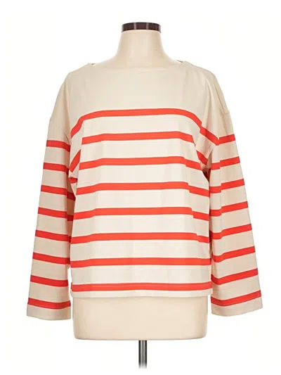 Pre-owned Jcrew Pullover Sweater In Orange